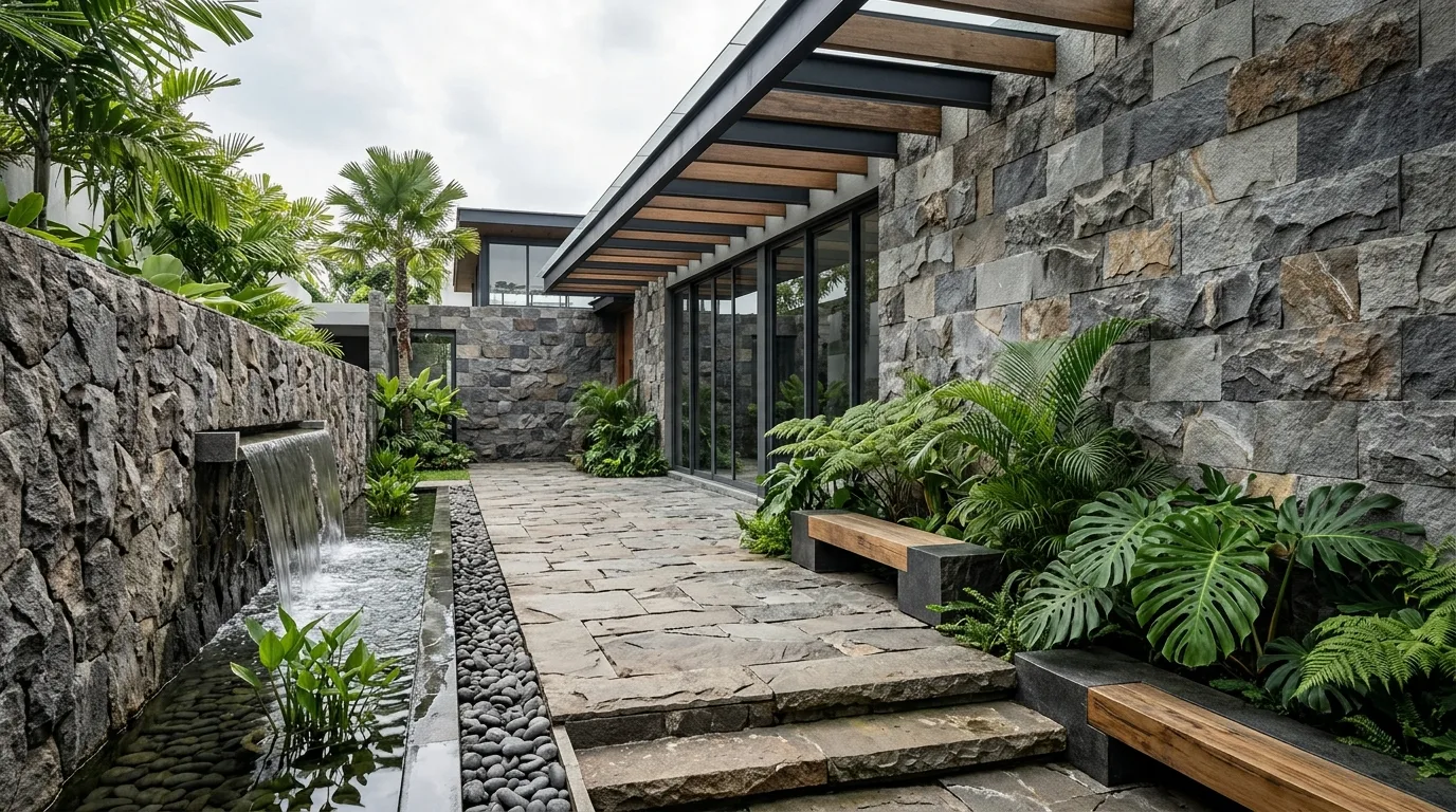 Cleaning natural stone surfaces design