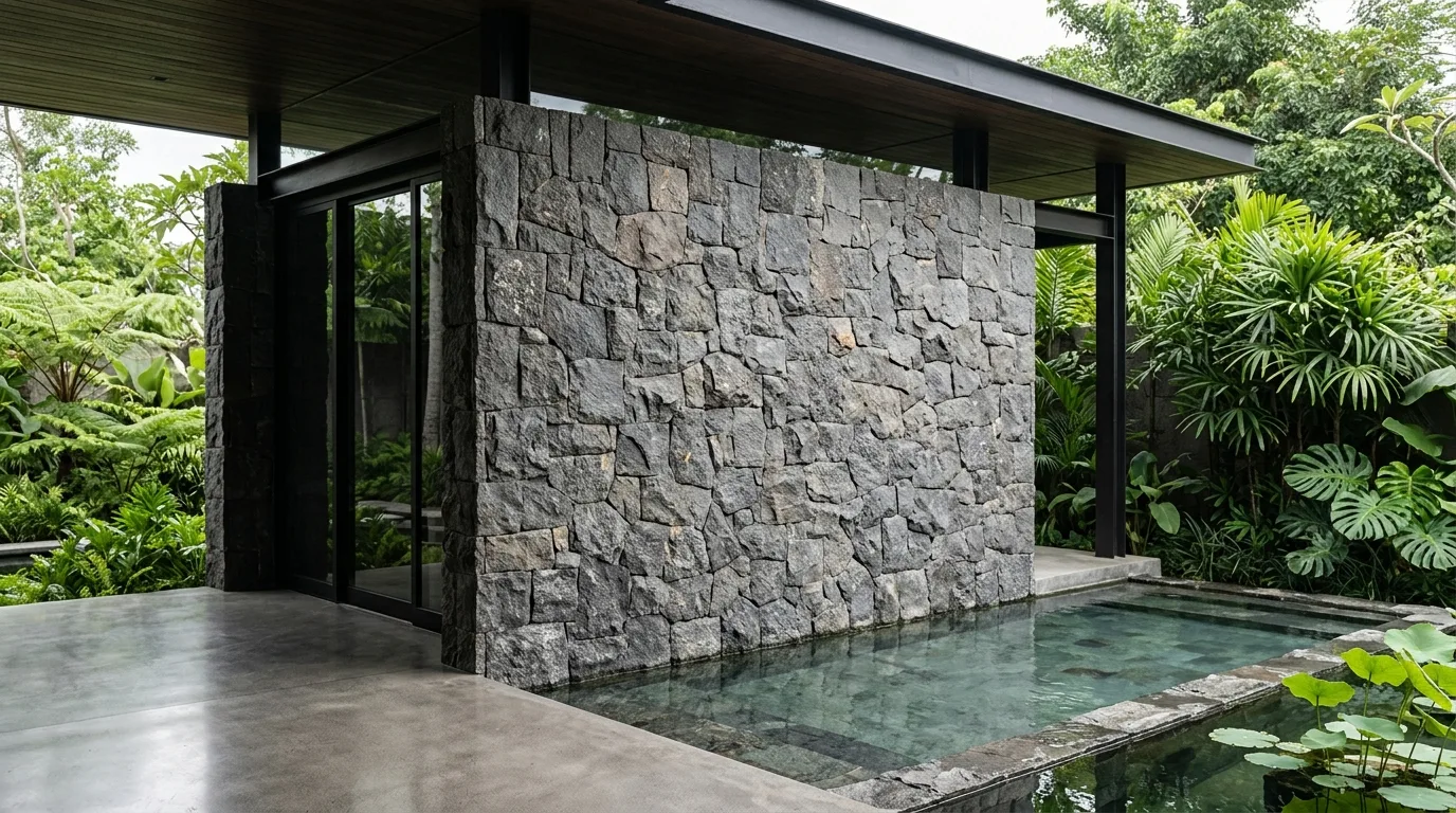 Is porcelain natural stone application