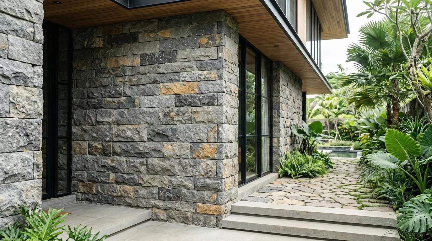 Natural stone architecture material