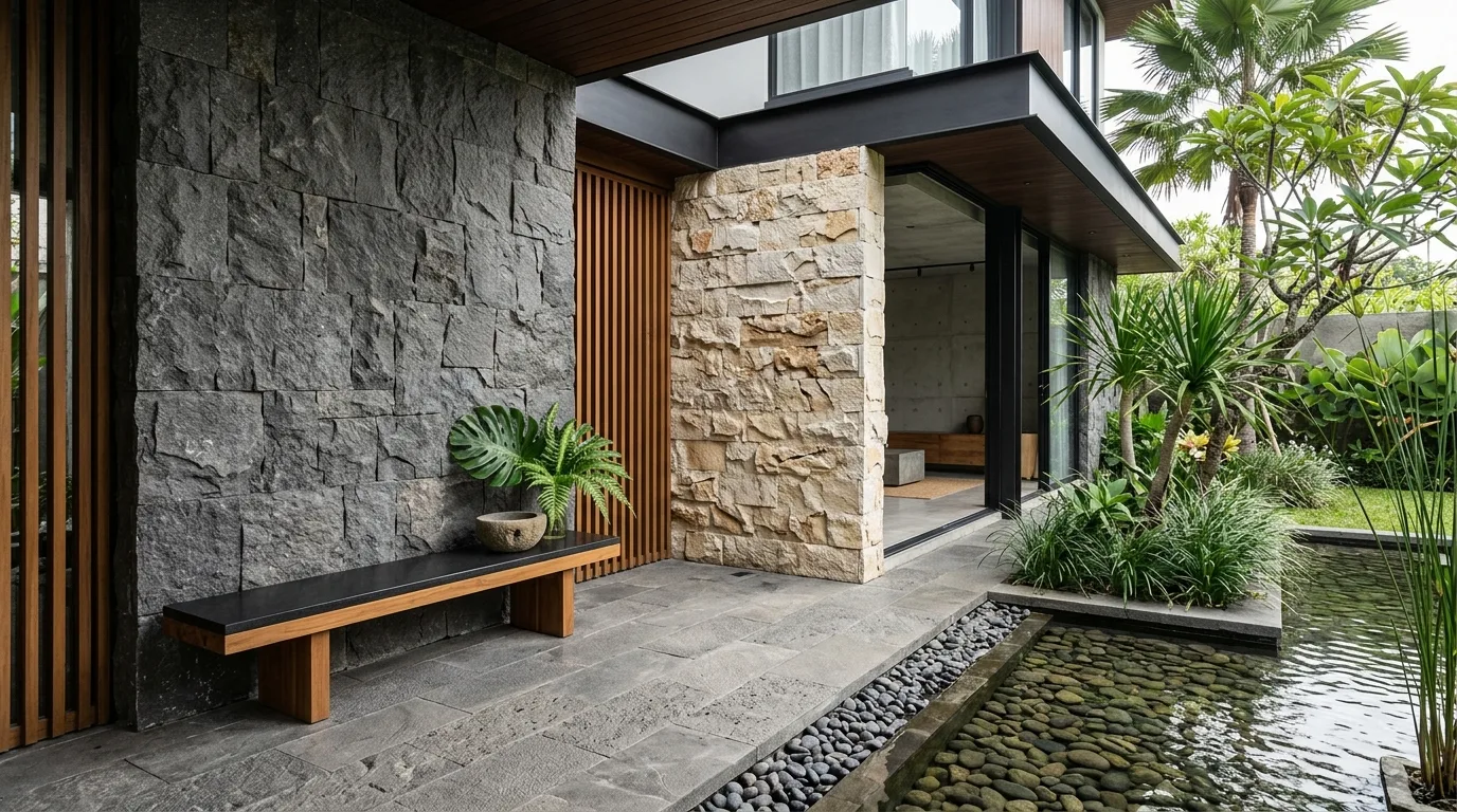 Natural stone design ideas material