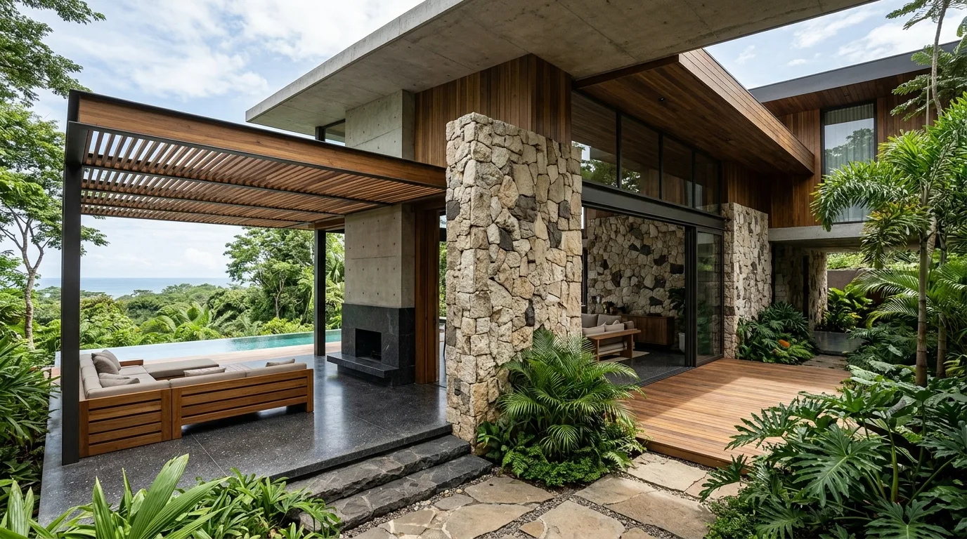 Natural stone finishes design