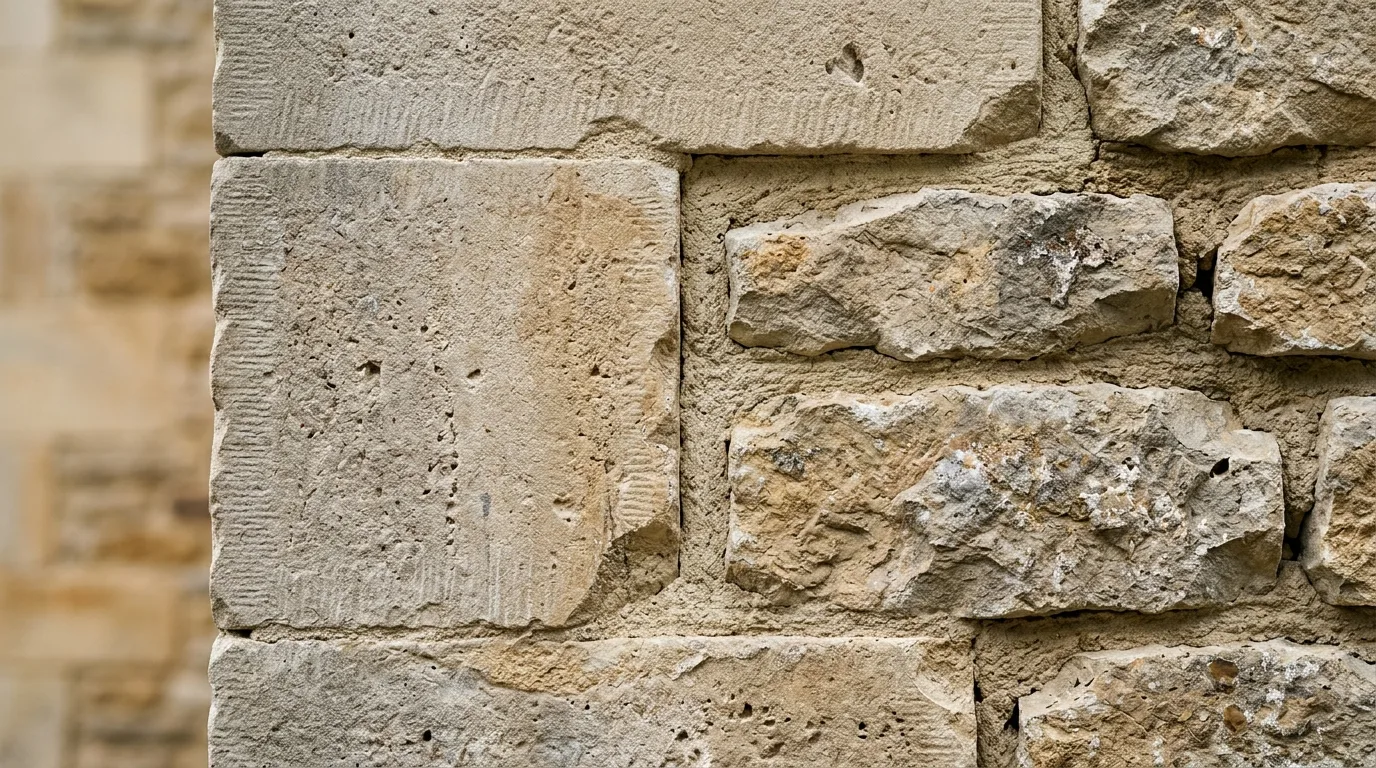 Natural stone finishes detail