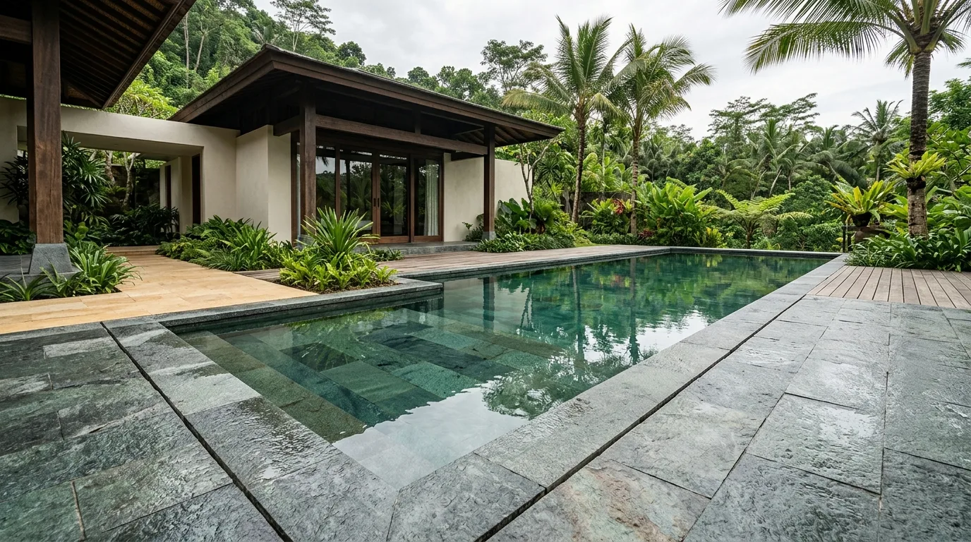 Sukabumi stone production architectural application